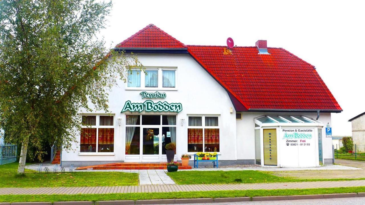 Pension Am Bodden リーブニッツ・ダムガルテン エクステリア 写真